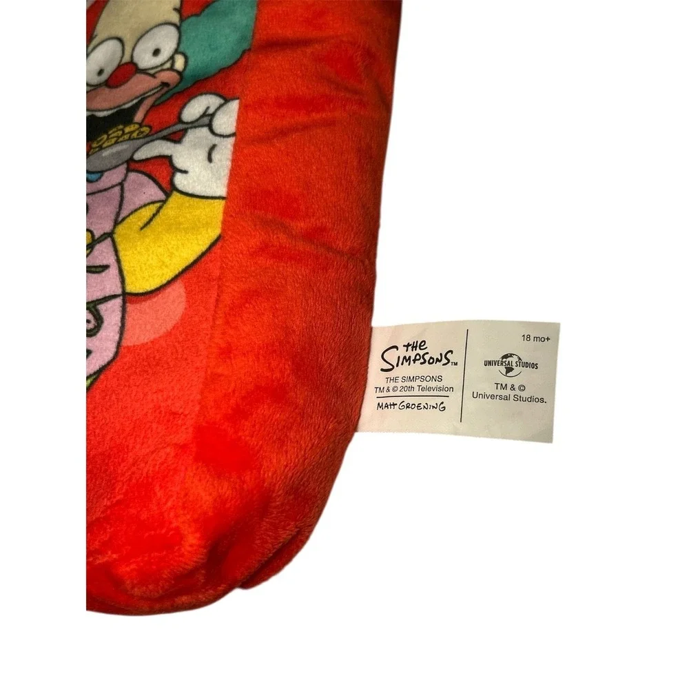 Simpsons Krusty Plush Stuffed Animal Toy Krusty O's Cereal Universal Studios 10